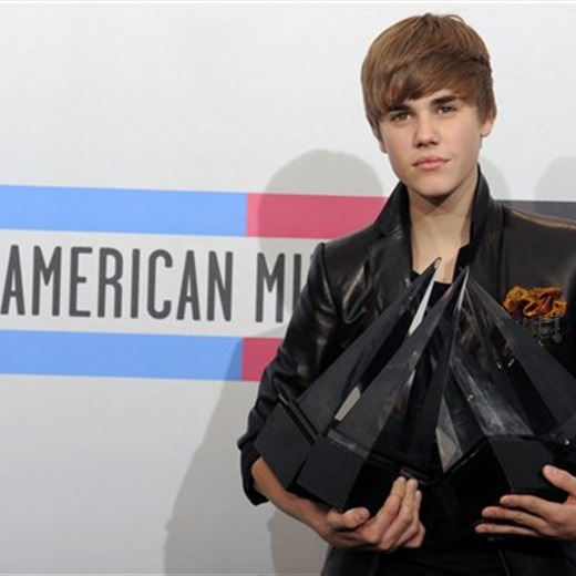 Justin Bieber arrasa en los American Music Awards