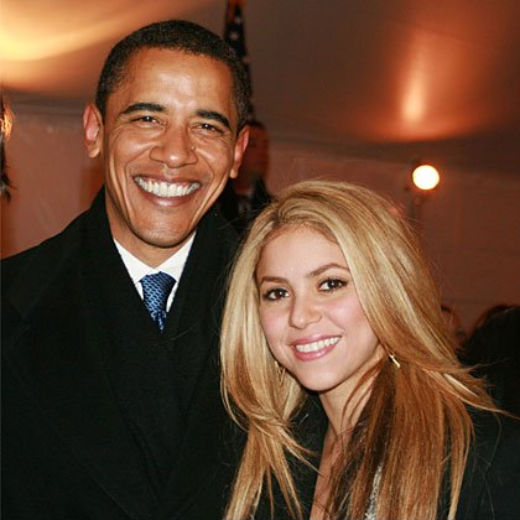 Shakira, asesora de Obama