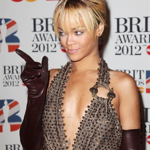 Rihanna es la artista internacional favorita en los Brit Awards