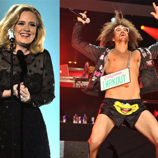 Adele y LMFAO, favoritos en los Premios Billboard
