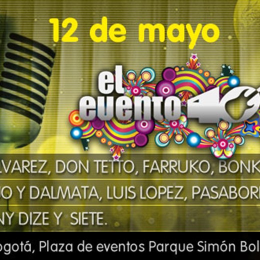 Faltan solo 2 días para el Evento 40