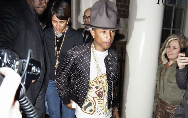 Pharrell Williams detesta salir de fiesta Pharrell Williams detesta salir de fiesta