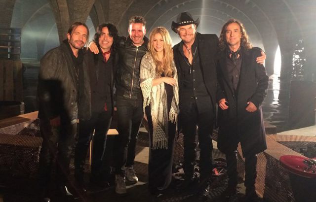 Maná y Shakira ya grabaron el videoclip de “Mi verdad” Maná y Shakira ya grabaron el videoclip de “Mi verdad”