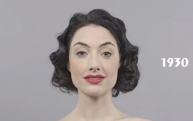 La evolución femenina durante 100 años en un minuto La evolución femenina durante 100 años en un minuto