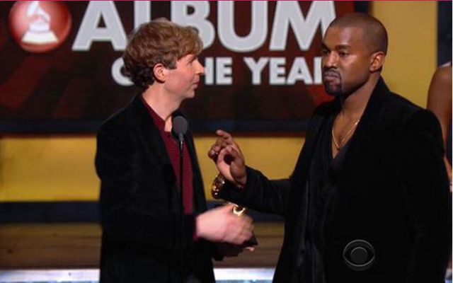 Kanye West casi le arruina el discurso a Beck Kanye West casi le arruina el discurso a Beck