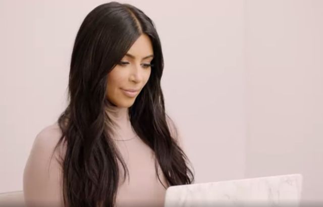 Kim Kardashian se escribe una carta para el futuro