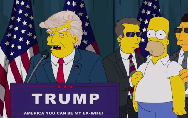 La parodia de ‘Los Simpsons’ a Donald Trump