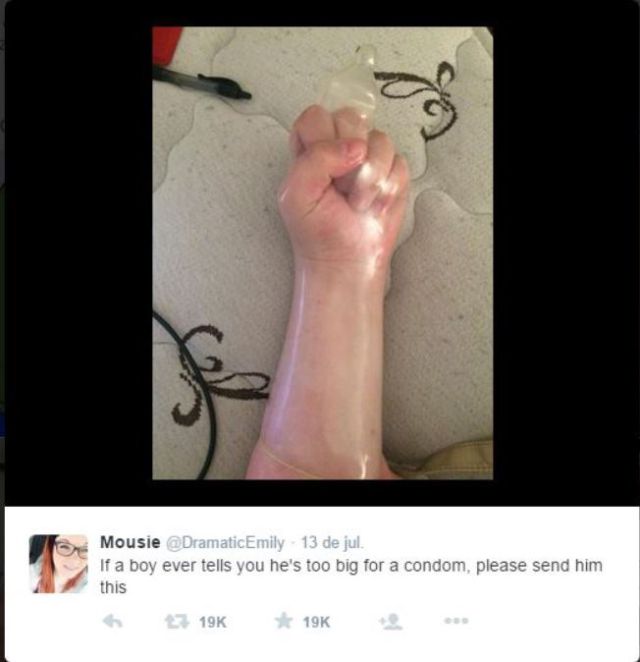 ¿Cuál es el secreto detrás de la foto del condón en Twitter?