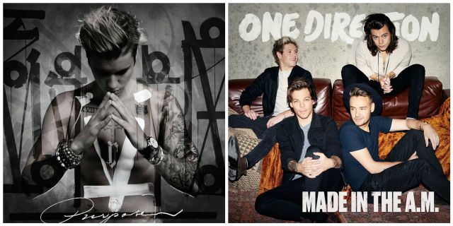 Match 40: ¿Purpose de Justin Bieber o Made in the A.M de One Direction?