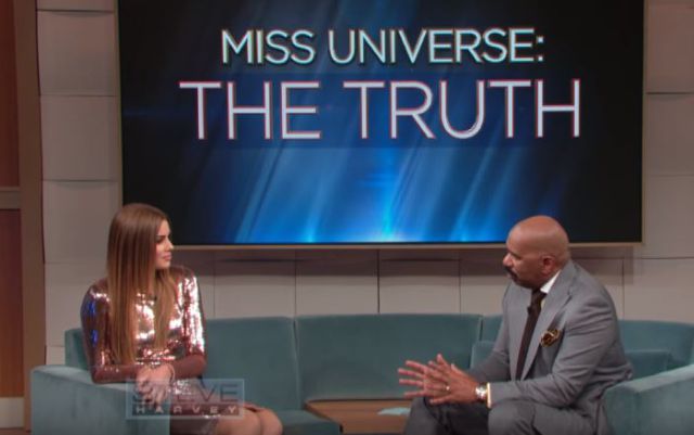 Ariadna Gutierrez rompe el silencio en el programa de Steve Harvey