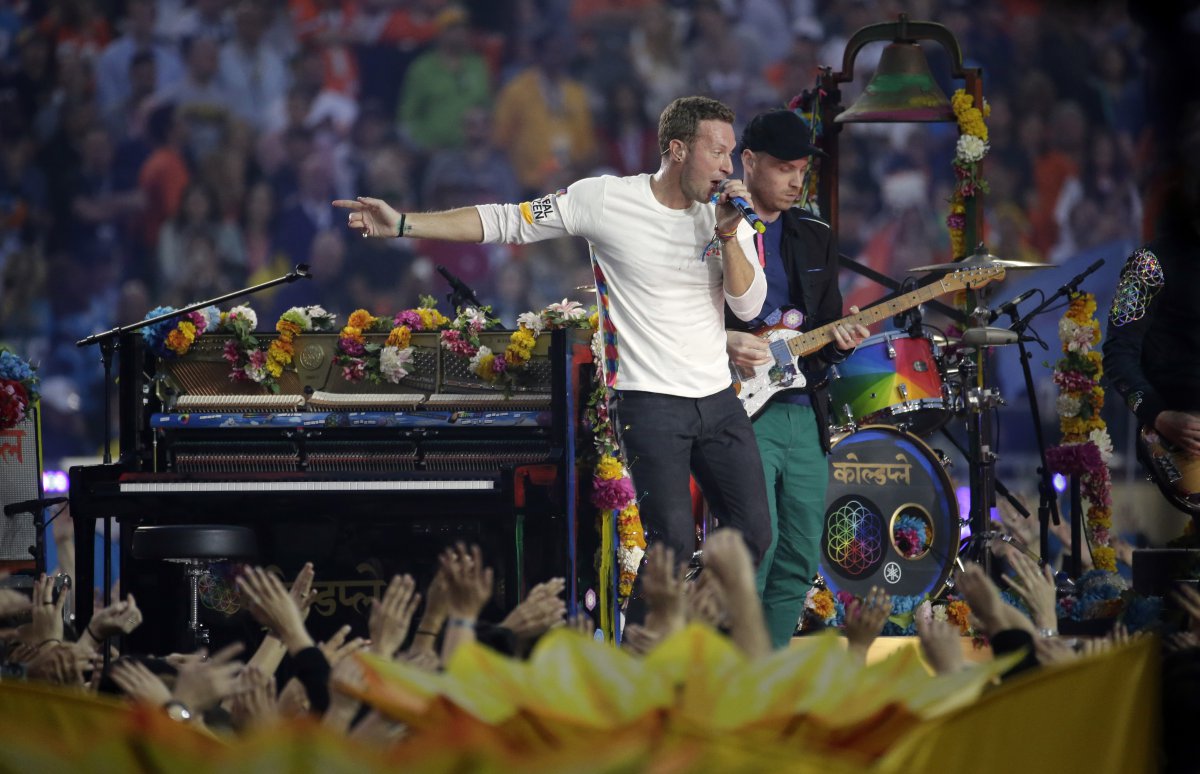 Las mejores fotos de Coldplay en el Super Bowl 50 Fotogalería