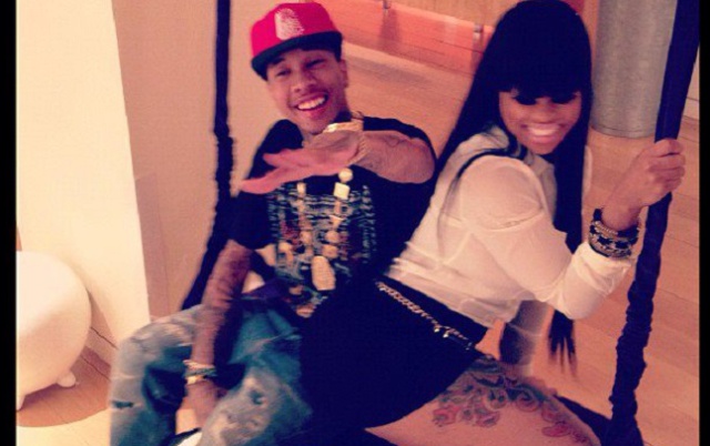 Filtran video sexual de Tyga y Blac Chyna