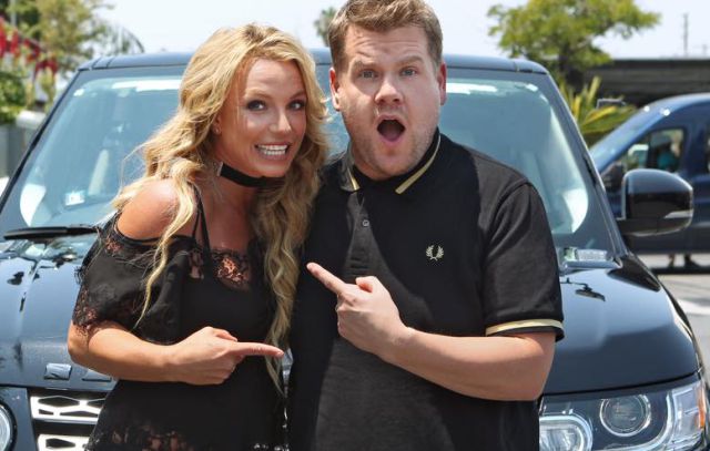 Britney Spears hace Carpool Karaoke con James Corden