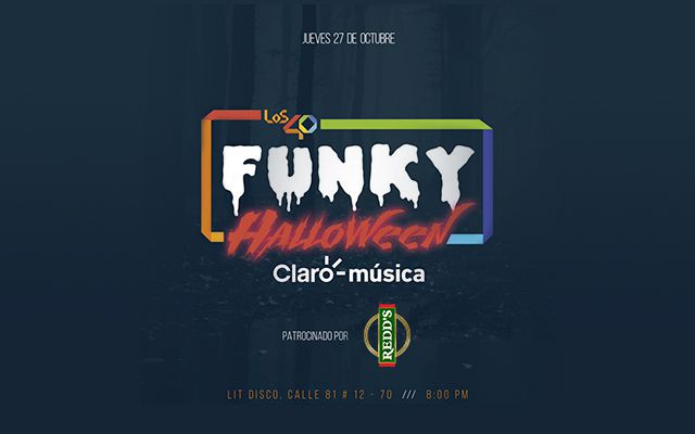 Llega la fiesta de Funky Halloween con Los 40