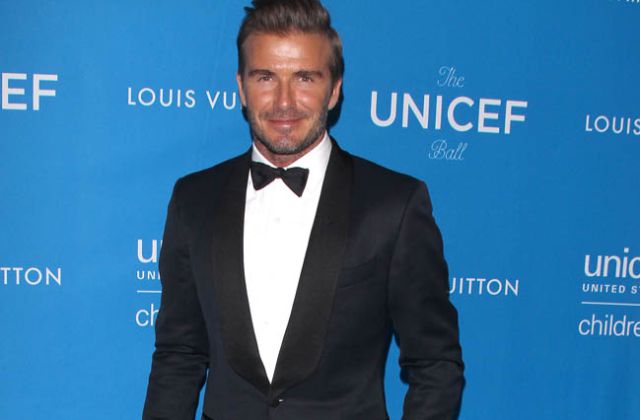 David Beckham pide calcetines por Navidad