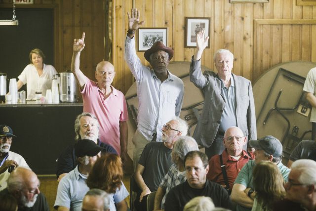 ‘Un golpe con estilo’ con Morgan Freeman, Michael Caine y Alan Arkin ‘Un golpe con estilo’ con Morgan Freeman, Michael Caine y Alan Arkin