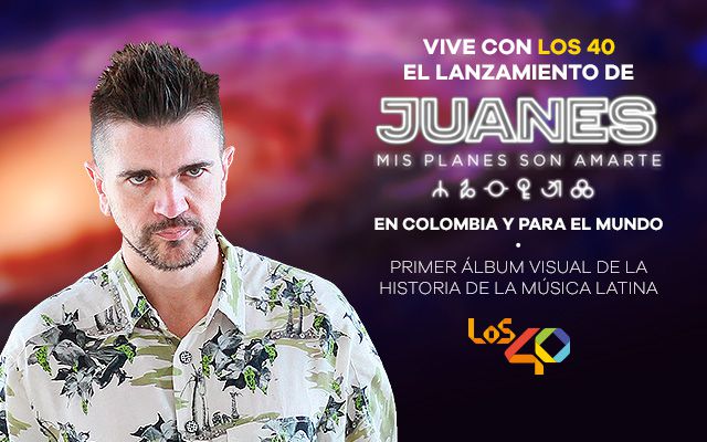 Juanes lanza ‘Mis Planes son Amarte’ para sus fans de todo el mundo