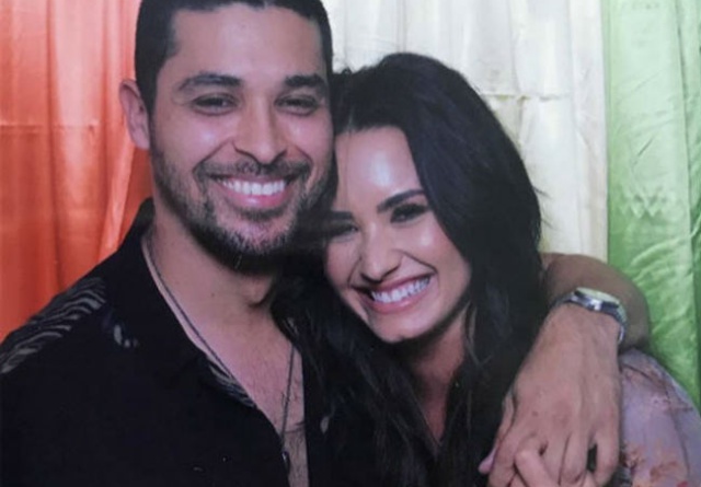 Demi y Wilmer, 'buenos amigos'