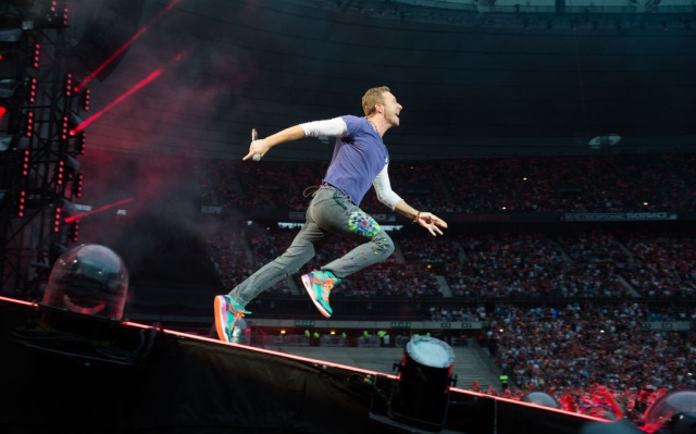 El homenaje de Coldplay a Chester Bennigton en su gira por Estados Unidos.