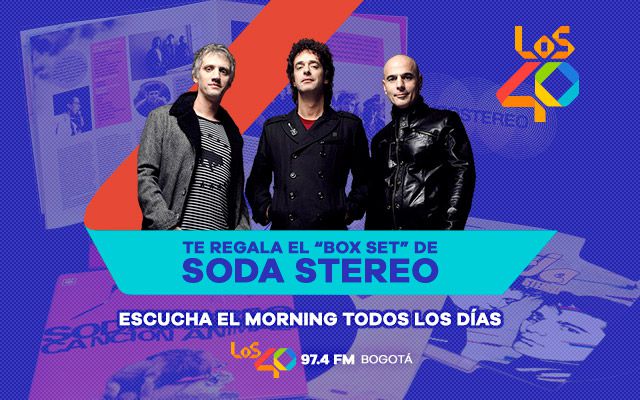 El Box Set de lujo de Soda Stereo será tuyo escuchando LOS40 El Box Set de lujo de Soda Stereo será tuyo escuchando LOS40