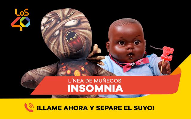 Te presentamos la línea de muñecos de INSOMNIA, un bello detalle de navidad