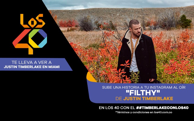 LOS40 te lleva al concierto de Justin Timberlake LOS40 te lleva al concierto de Justin Timberlake