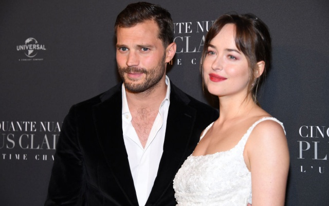 Dakota Johnson y Jamie Dornan, incómodos como siempre con las escenas de sexo de '50 sombras liberadas' Dakota Johnson y Jamie Dornan, incómodos como siempre con las escenas de sexo de '50 sombras liberadas'