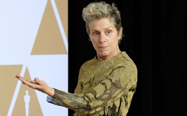 Frances McDormand sufre el robo de su Óscar y lo recupera pocas horas después