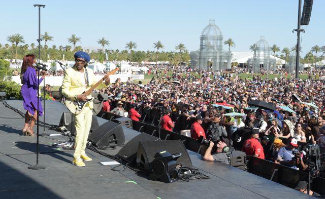 La trayectoria de Nile Rodgers en Coachella 2018 La trayectoria de Nile Rodgers en Coachella 2018