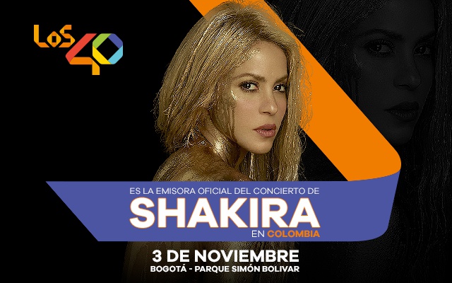 Participa aquí para conocer a Shakira