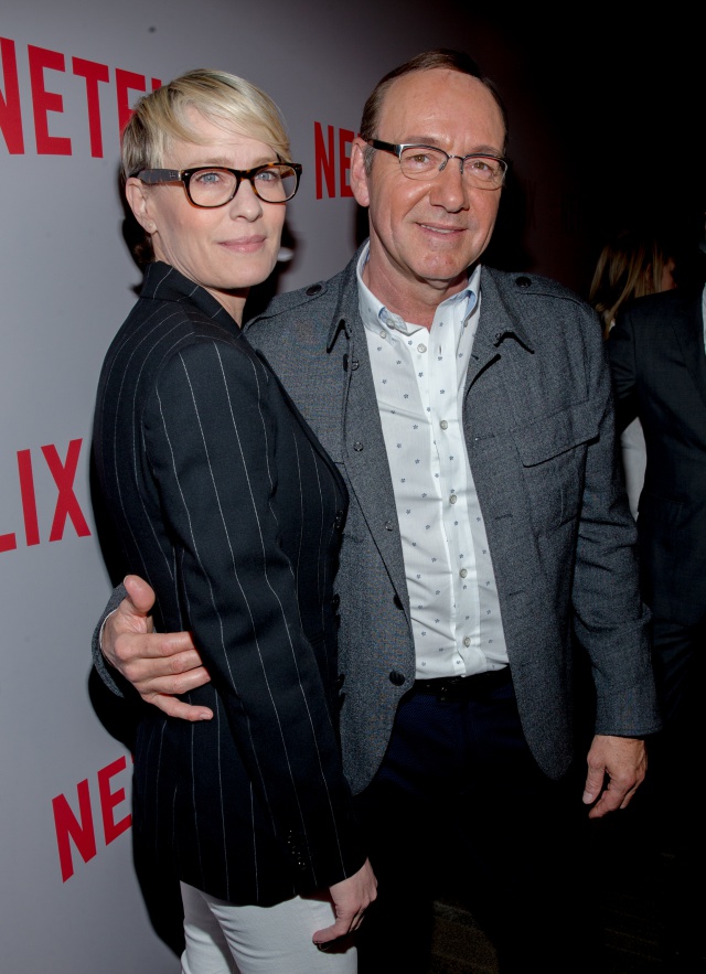 Robin Wright habla sobre Kevin Spacey por primera vez.