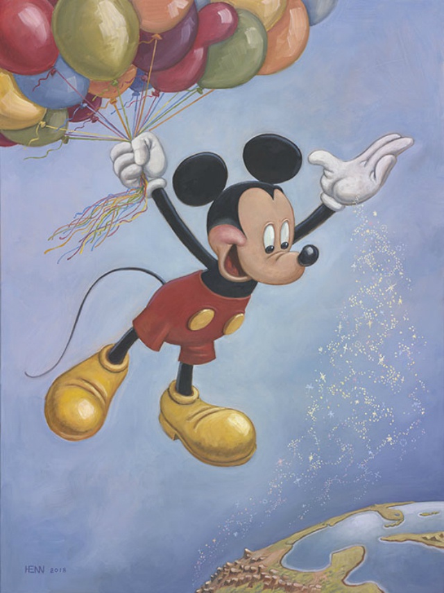Se da a conocer el retrato oficial del cumpleaños de Mickey Mouse.