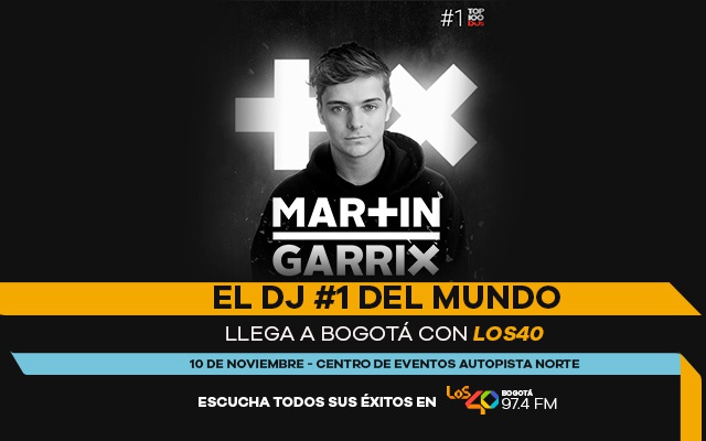 Inscríbete aquí para conocer a Martin Garrix