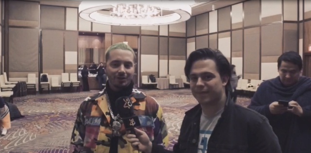 “Estoy muy contento con las nominaciones” J Balvin