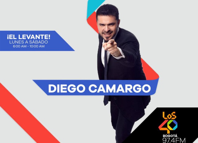 ¡Diego Camargo llega a El Levante de LOS40!