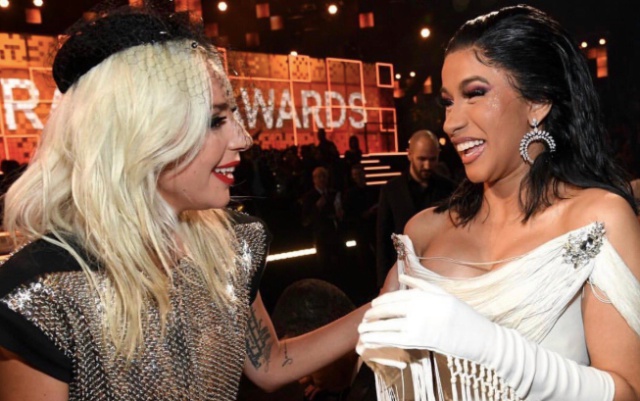 Lady Gaga defiende el triunfo de Cardi B en los Grammy