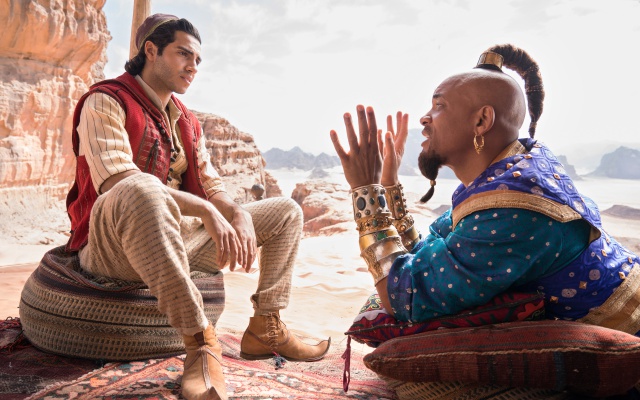 “Aladdin” ocupa el primer puesto en las taquillas