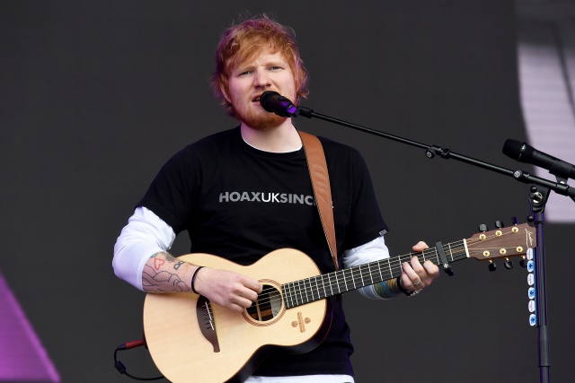 La esposa de Ed Sheeran teme que se convierta en un ermitaño