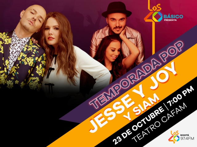Jessey & Joy llegan a #LOS40Básico junto a Siam