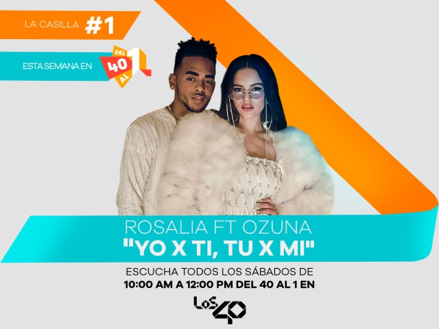 “Yo X Ti, Tu X Mi” es la canción más importante esta semana en #Del40Al1