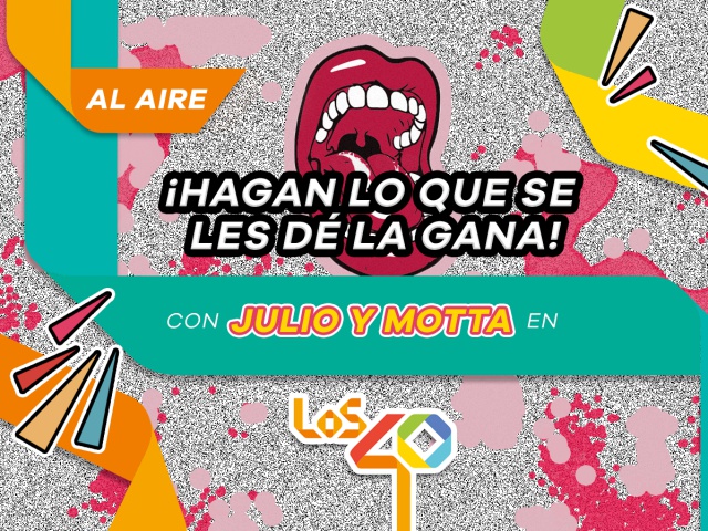 Motta regresa a LOS40 junto a Julio Correal