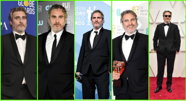 Joaquin Phoenix cumplió su promesa y repitió traje