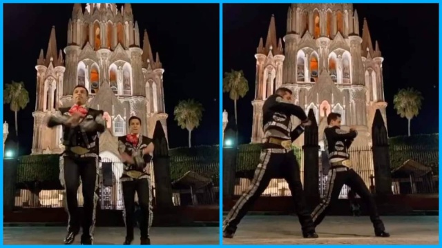 Un par de mariachis mexicanos sorprenden a Shakira bailando champeta