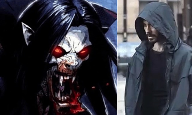 Aterradora imagen de Jared Leto como Morbius el vampiro de Spider-Man