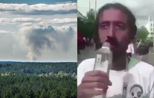 Los memes que dejó el incendio de Chernóbil