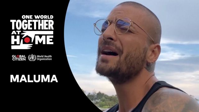 Reacciones de la presentación de Maluma en One World: Together At Home