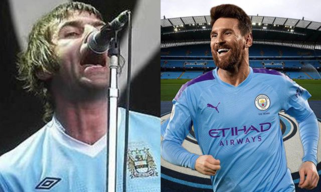 Liam Gallagher promete hacer un concierto en Argentina si Messi llega al Manchester City