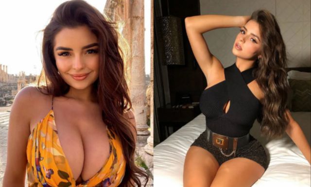 ¡Qué nalgas! Demi Rose sorprende con sensual foto en vestido de baño