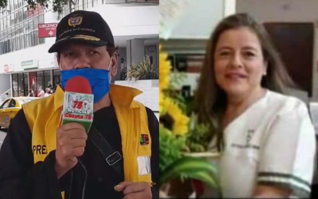 Periodista informa en vivo que su esposa enfermera falleció por coronavirus
