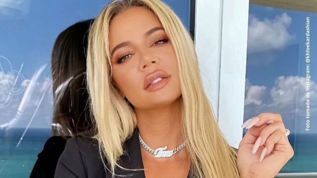 Khloé Kardashian infarto las redes sociales posando en diminuto bikini